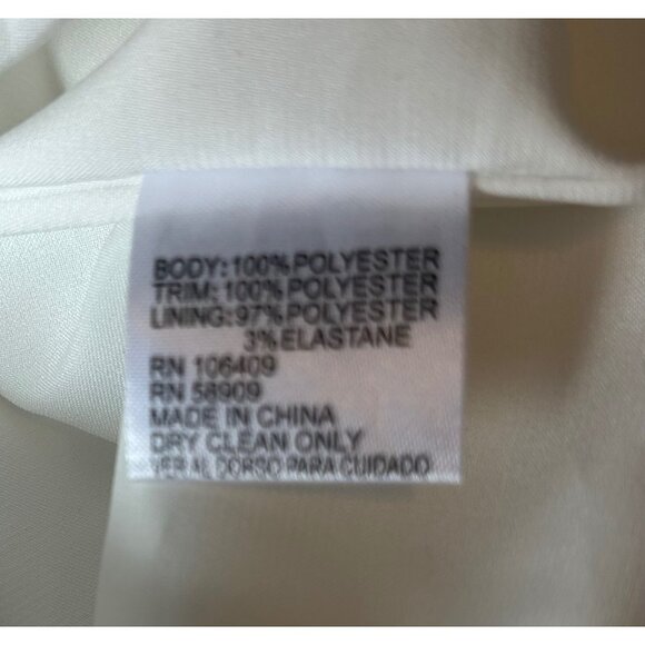 Antonio Melani Sz 8 Floral Lace Dress White Multicolor Easter Quality Made - Picture 8 of 9